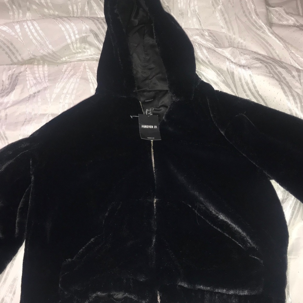 Furry Forever 21 Coat